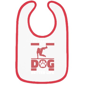 Discover Parkour Free Running Dog Bibs