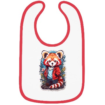Discover Red Panda Kawaii Bibs