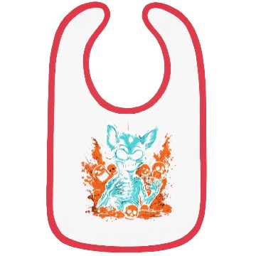 Discover Halloween Fuchs Skeleton Bibs