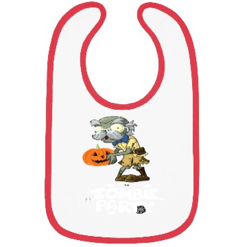 Discover Party For Zombies Bibs