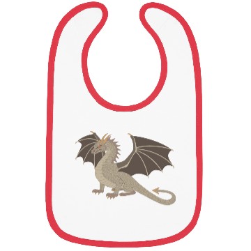 Discover Brown Dragon Bibs