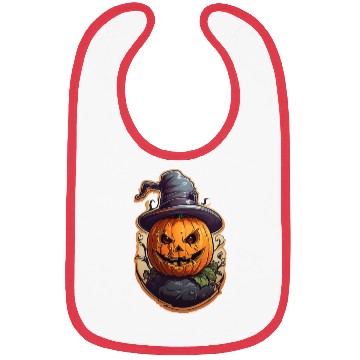 Discover Happy Halloween Pumpkins 22 Bibs