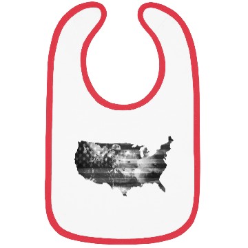 Discover Cont US Solder Flag Bibs