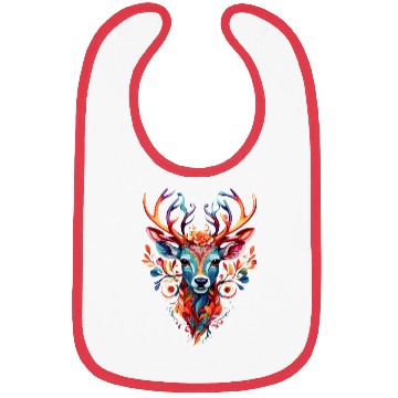 Discover Deer face 3 Bibs