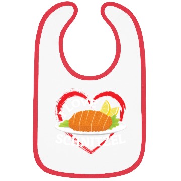 Discover I Love Schnitzel Germany Food Bibs