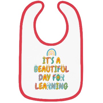 Discover It's A Beautiful Day For Learning Bibs