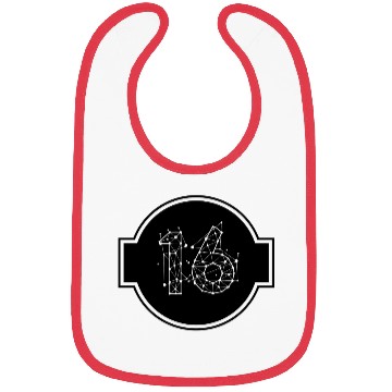 Discover Space Number 16 Bibs