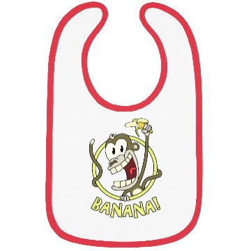 Discover Monkey Banana Bibs