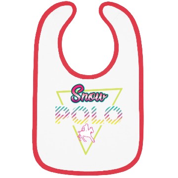 Discover Retro 80s Snow Polo Outfit Bibs