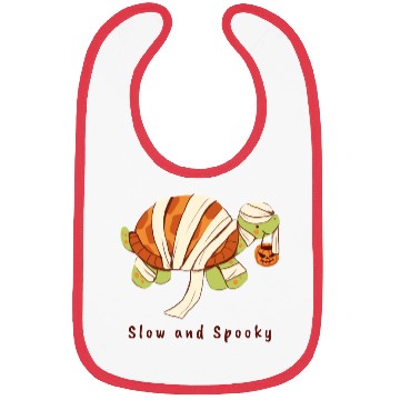 Discover Slow And Spooky Halloween Spooky Mummy Tortoise Bibs