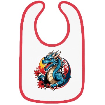 Discover BLUE DRAGON ANGRY Bibs
