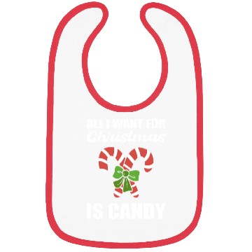 Discover Is Candy Christmas Person Gift Bibs