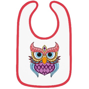 Discover Cute Mandela owl Bibs