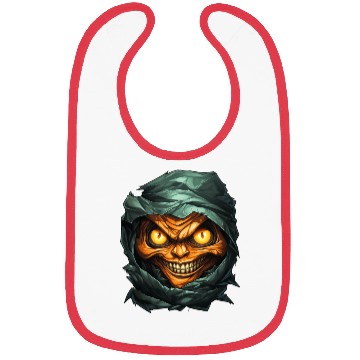 Discover Halloween Spooky Cartoon Mummy Bibs