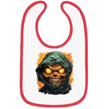 Discover Halloween Spooky Cartoon Mummy Bibs