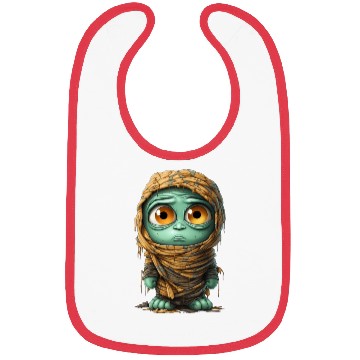 Discover Halloween Spooky Cartoon Mummy Bibs