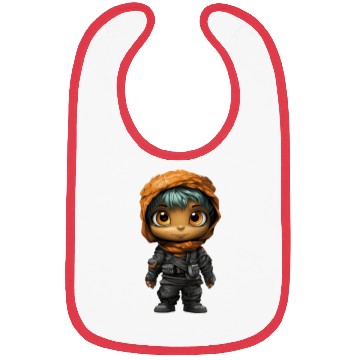 Discover Halloween Spooky Cartoon Mummy Bibs