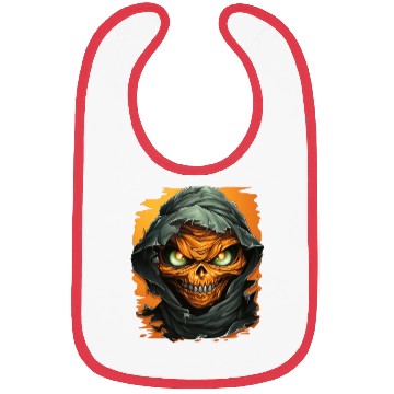 Discover Halloween Spooky Cartoon Mummy Bibs
