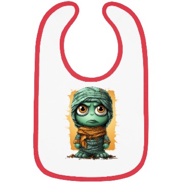 Discover Halloween Spooky Cartoon Mummy Bibs