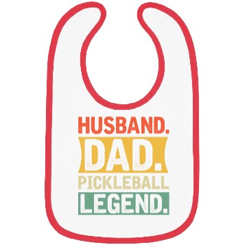 Discover Husband Dad Pickleball Legend Bibs