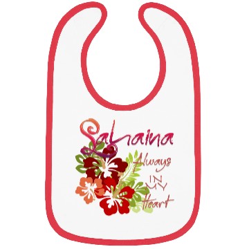 Discover Lahaina: Always in my Heart 2 Bibs