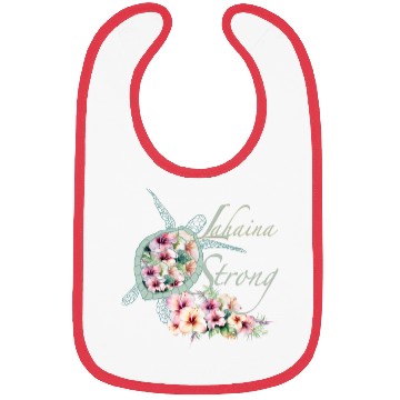 Discover Lahaina Strong: Hibiscus and Sea Turtle Bibs