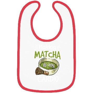 Discover Green Tea Lover Japanese Matcha Latte Drink Matcha Bibs