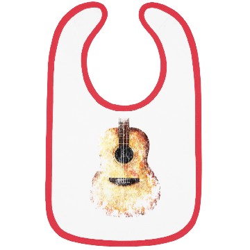 Discover ACOUSTIC GUITAR DISTRESSED RETRO Bibs