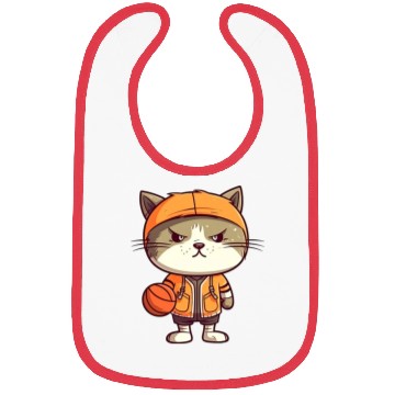 Discover Basketball cat Bibs