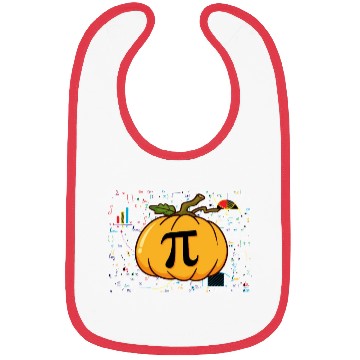 Discover Pumpkin Pi Mathematics Halloween Thanksgiving Fall Bibs