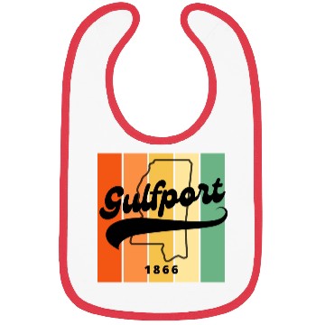 Discover Gulfport Mississippi 1866 Bibs
