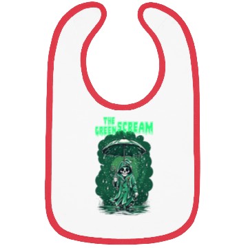 Discover The Green Scream Bibs