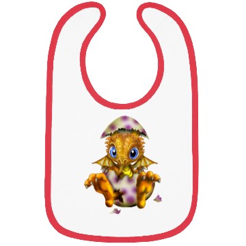 Discover Cute Baby Dragon Bibs
