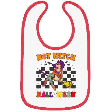 Discover Hot witch Halloween Bibs