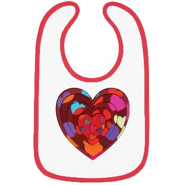 Discover Heart of hearts Bibs