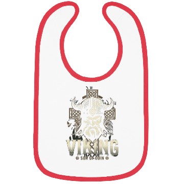 Discover viking warrior Bibs