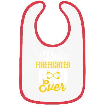 Discover BEST FIREFIGHTER DAD EVER Bibs
