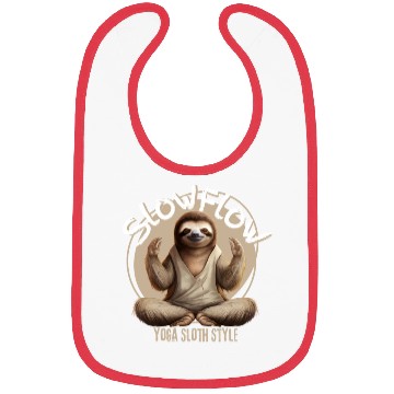 Discover Slow Flow: Yoga, Sloth Style Bibs