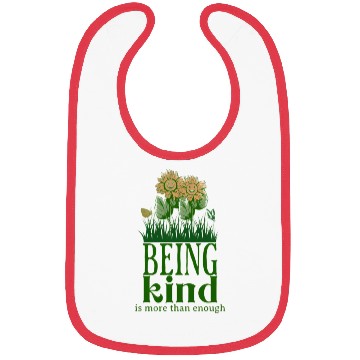 Discover Kindness Blooms Bibs