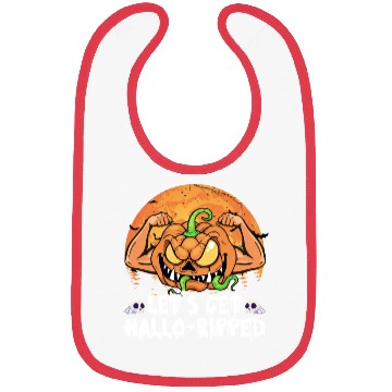 Discover Lets Get Hallo Ripped Bibs Funny Halloween