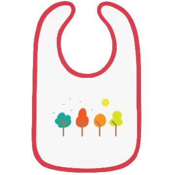 Discover Comic Trees Nature Forests Leaves Environment Bibs