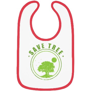Discover Save Tree Nature Forests Leaves Environment Bibs