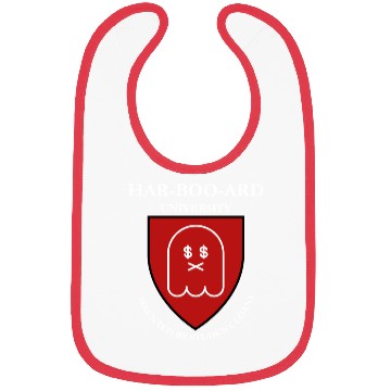 Discover Har-Boo-ard University: Kawaii Vintage Retro Cute Bibs
