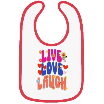Discover LIVE LOVE LAUGH Bibs