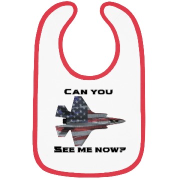 Discover Can you see me now F-35 Bibs