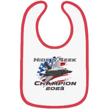 Discover F-35 Hide and Seek Champion Bibs