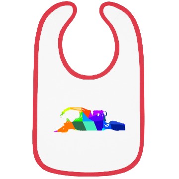 Discover Colorful rainbow snow groomer snow vehicles Bibs