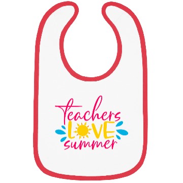 Discover Teacher Love Summer Bibs
