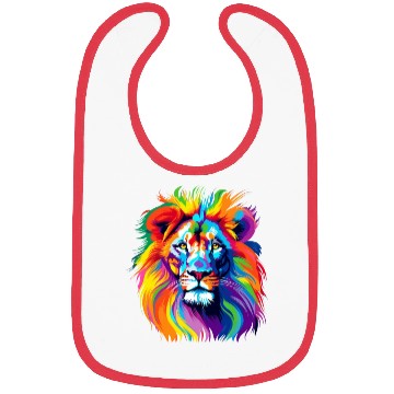 Discover Lion colorful Bibs