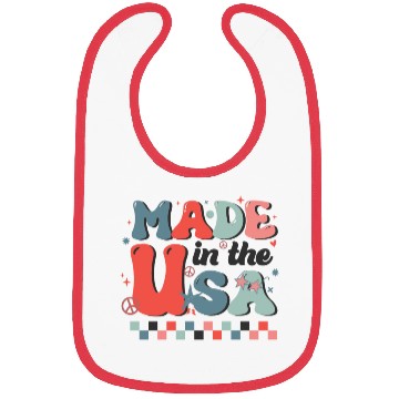 Discover Made In The USA Bibs